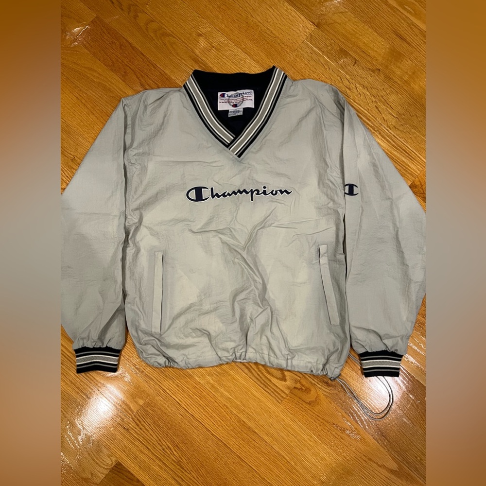 Men’s champion pullover windbreaker